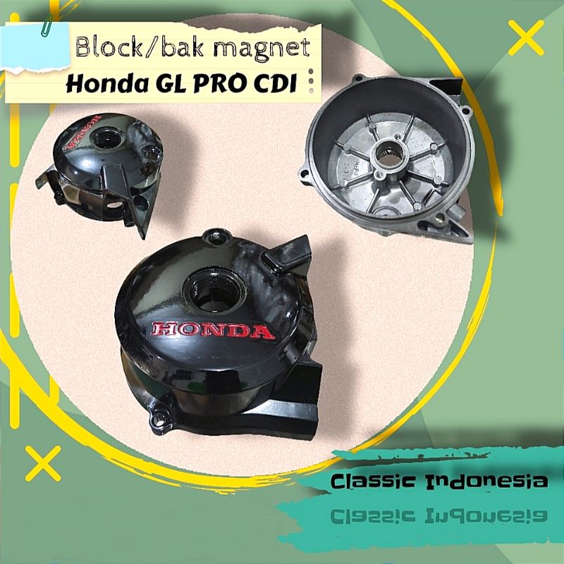 BLOK BAK MAHNET GL PRO CDI BLOK BAK MAGNET GL PRO CDI BLACK ENGINE BLOK KIRI GL PRO CDI GL100