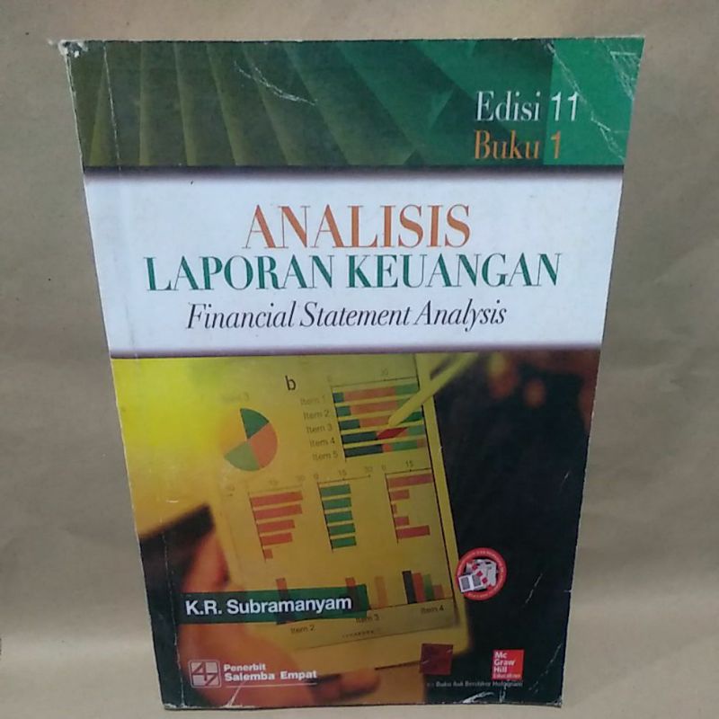 

Analisis Laporan Keuangan Edisi 11 Buku 1 by K.R. Subramanyam