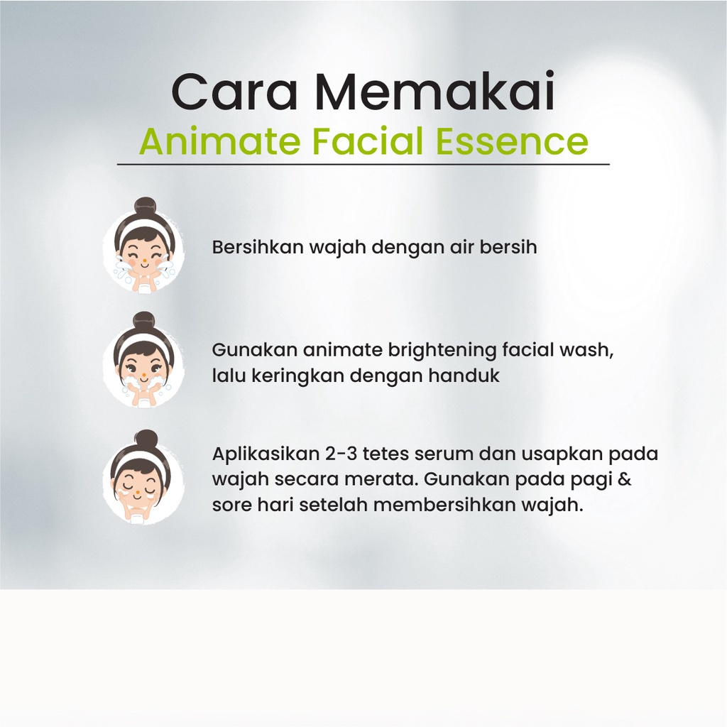 ANIMATE KAPSUL Facial Essence Serum Vitamin E isi 60 kapsul