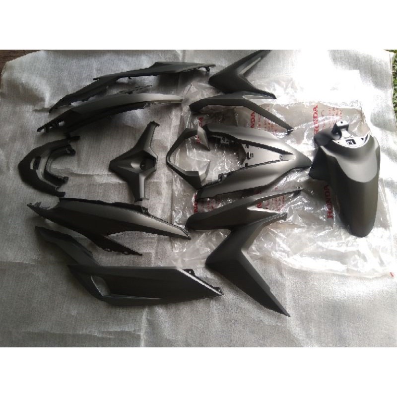 Full Cover body Vario 150 new terbaru warna Brown matte ORIGINAL