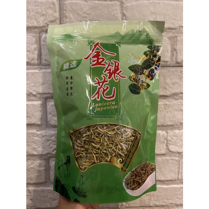 

JIN YIN HUA 100GR / HONEYSUKLE / KIM NYUN HUA / TEH BUNGA