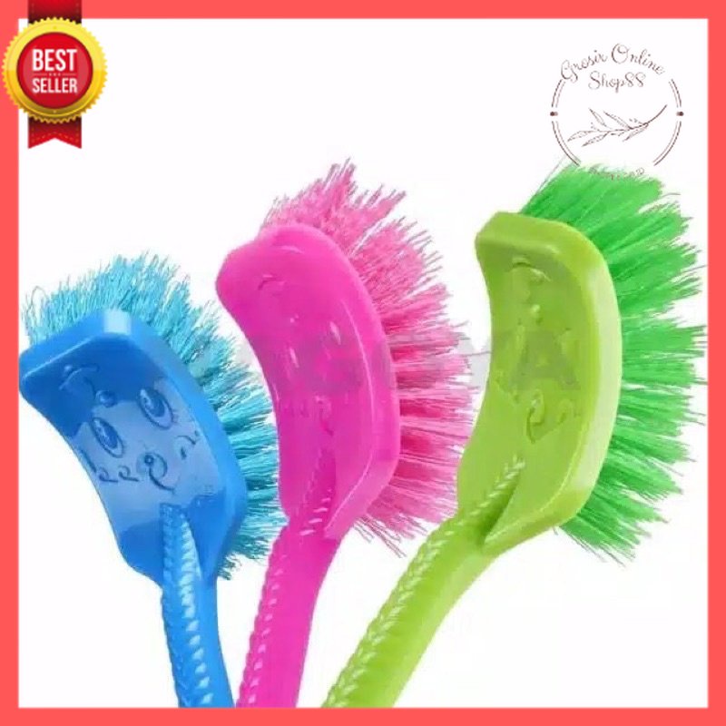 GOS-G205-SIKAT WC BEBEK KAMAR MANDI / PEMBERSIH KLOSET TOILET GAGANG PANJANG BRUSH CLOSET LANTAI