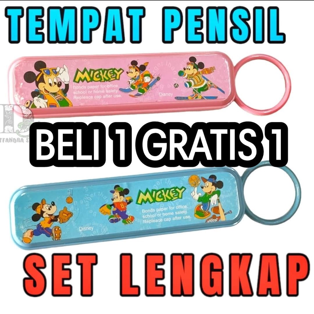 

Tempat Pensil Satu Set Alat Tulis Anak Sekolah