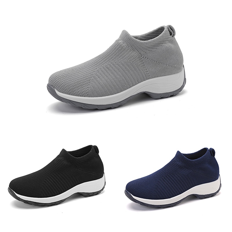 Sepatu Sneakers Wanita Import Korea Coek Sneakers Tanpa Tali Sepatu Slip-On Wanita Ringan Nyaman Mes