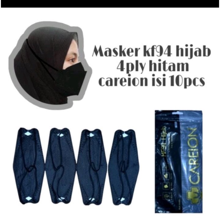 Masker Kf94 Hijab 1pak isi 10pcs