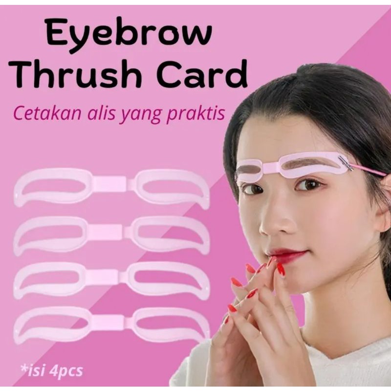 Cetakan Alis Sejajar isi 4