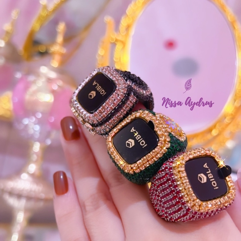 Nisa Aydrus - IQIBLA Zikr Ring Swarovski Premium Tasbih Digital Cantik TN19