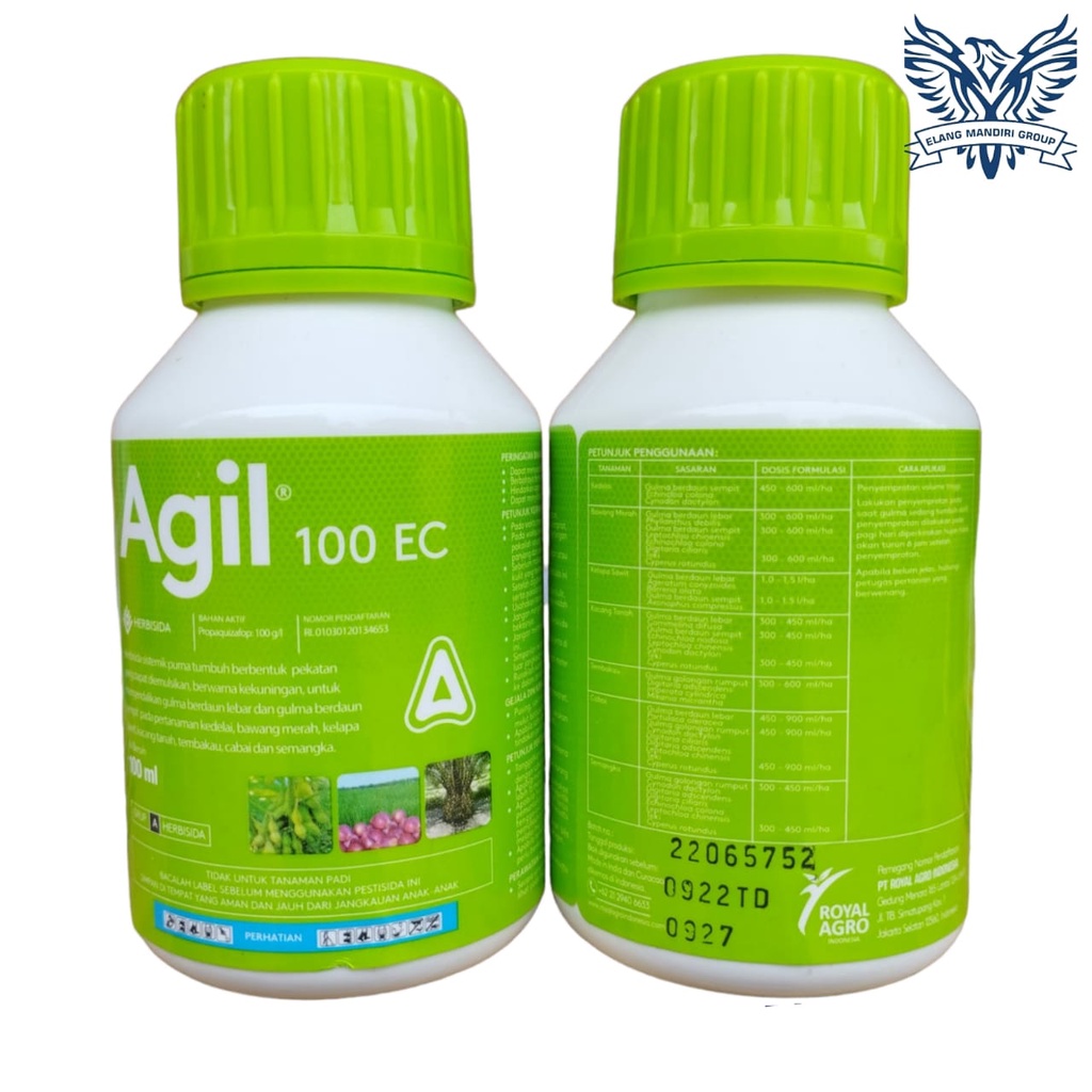 Herbisida Agil 100EC 100MLdari Royal Agro Herbisida Selektif