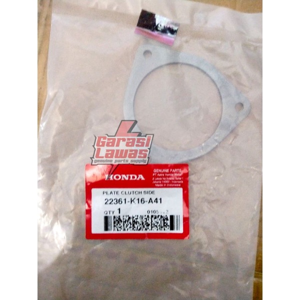 Jual Plate Clutch Side Original Ahm Honda Scoopy Injeksi Plat Dudukan