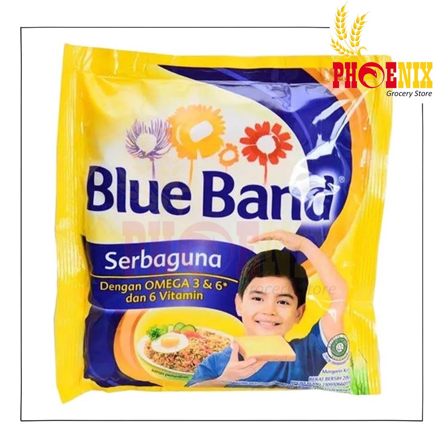 

Blue band Mentega sachet 200 Gram / Blue band Cup 250 Gram