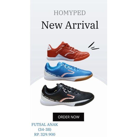 sepatu futsal anak Homyped