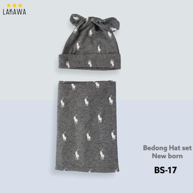 NEW LAKAWA BEDONG SET TOPI NEWBORN PENGIRIMAN CEPAT