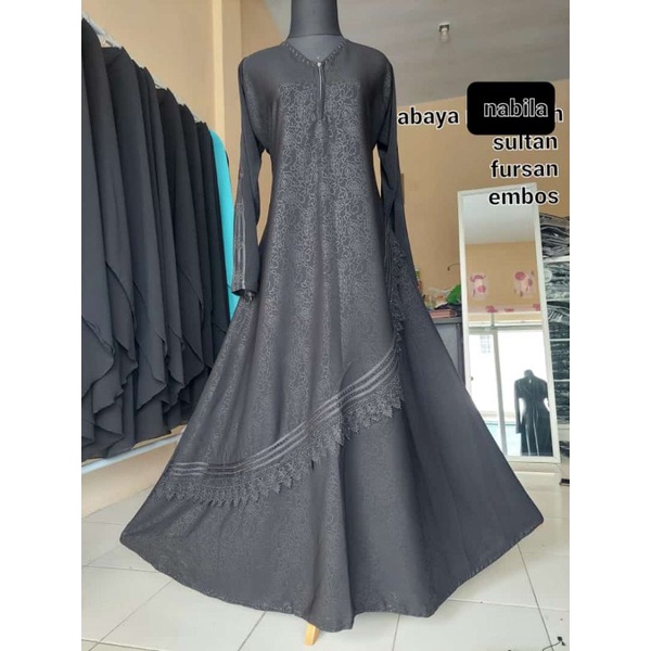 ABAYA NABILA FURSAN EMBOS SULTAN