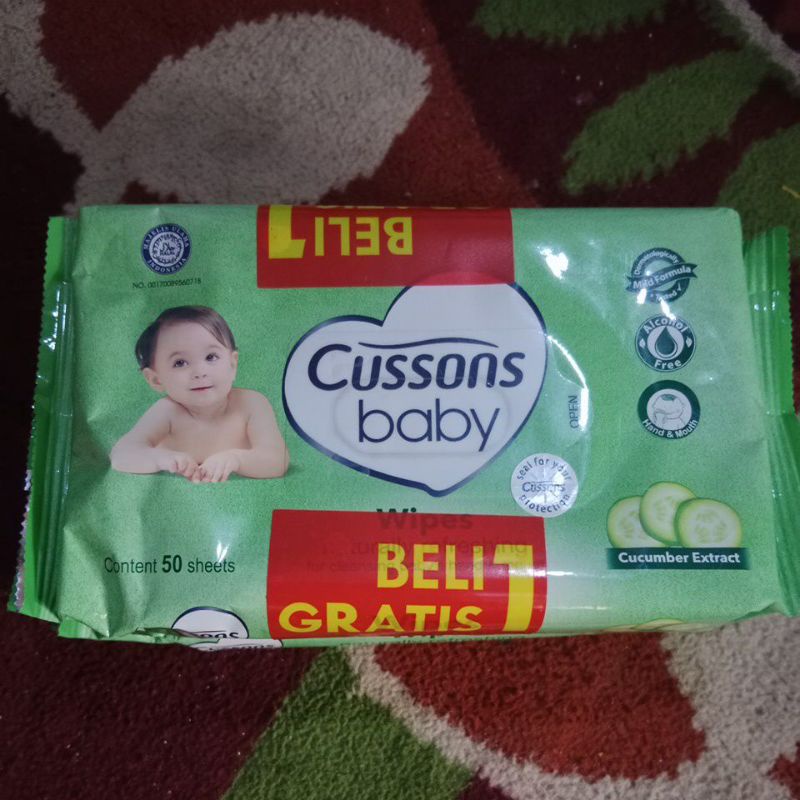 Cussons baby tisu basah buy 1 get 1