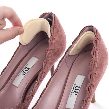 Busa Heels Anti Lecet / Insole Sepatu Bantalan Kaki Bagian Dalam Anti Lecet / Ganjalan Pelindung Tumit Soft Heels Cushion / Busa Sticker 4D Heels Liner Shoe Pad