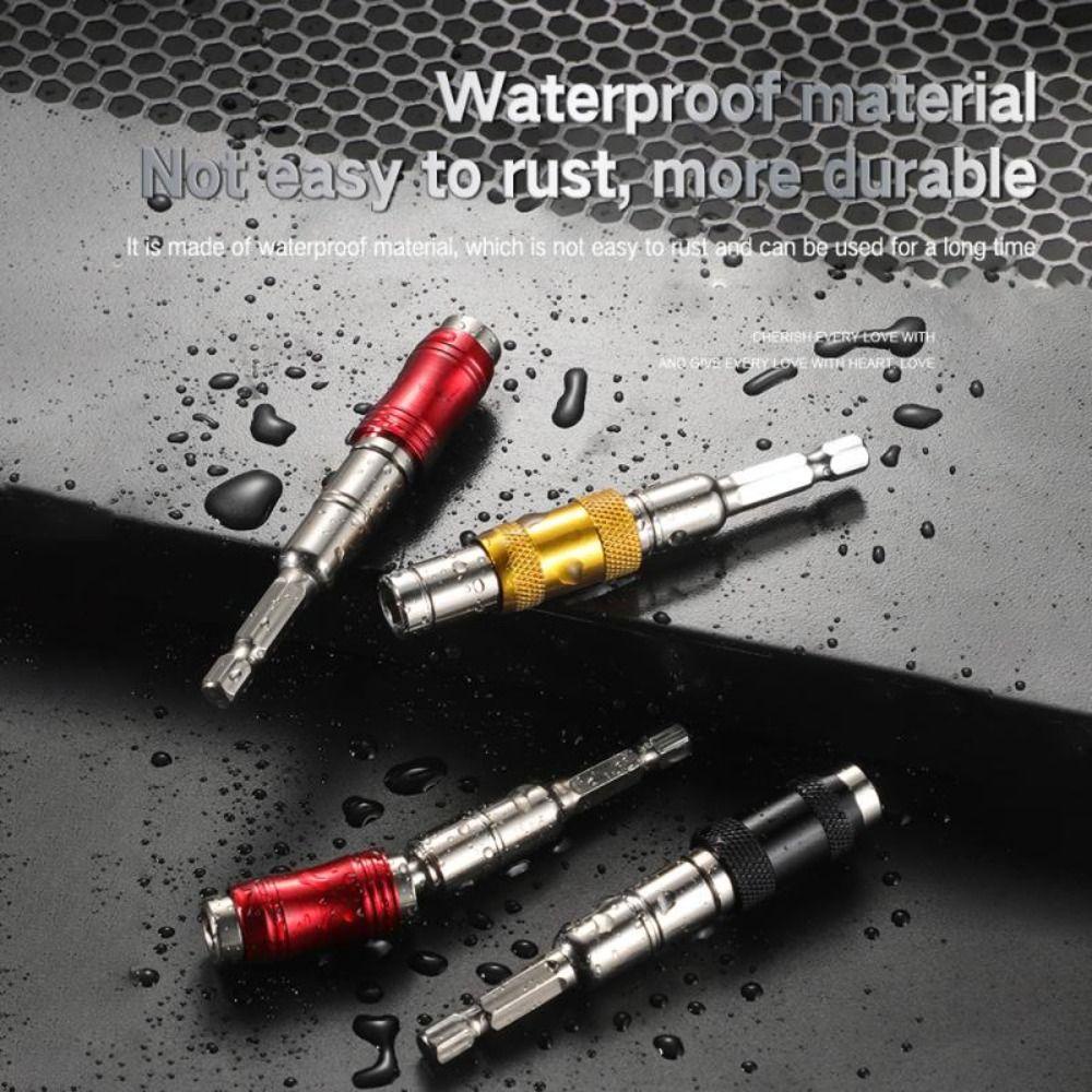 [Elegan] Magnetic Pivoting Drill Bit Holder Adjustable Obeng Ekstensi Magnetic Screwdriver Bit Magnetic Bit Tip Holder