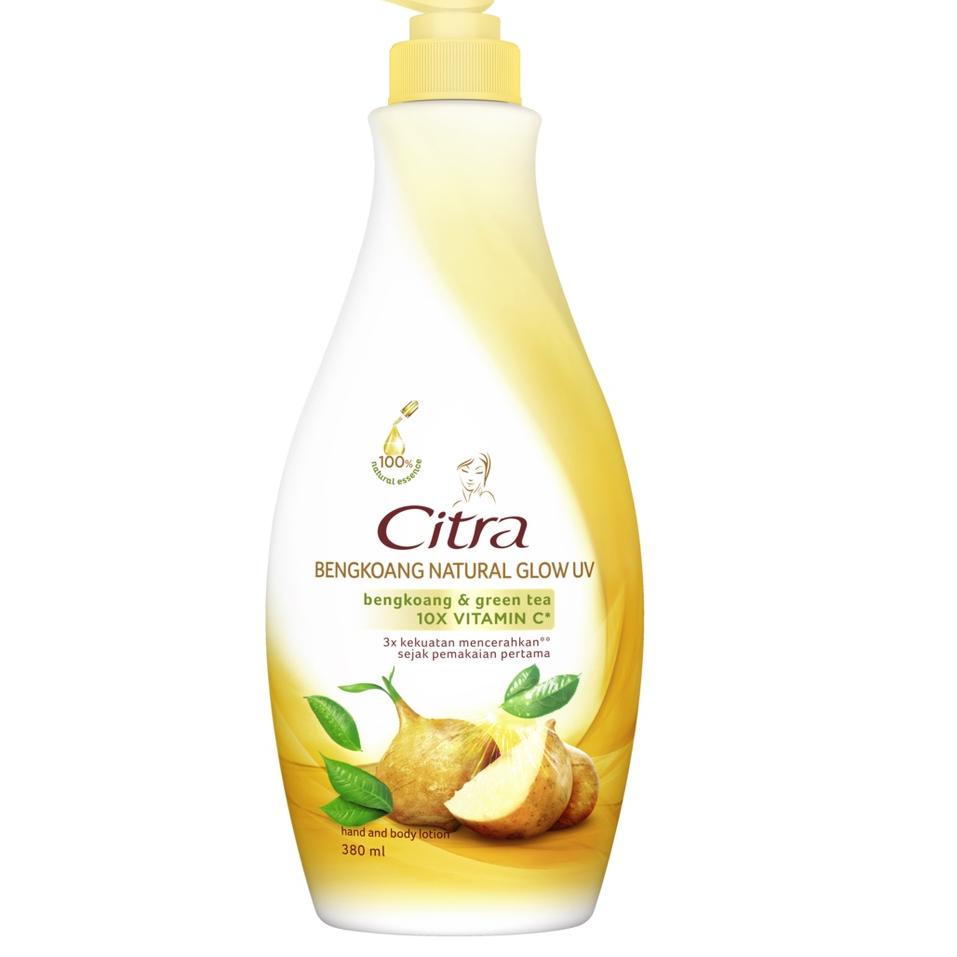 Spesial Promo Buy Citra Bengkoang Natural Glow UV 380ml + Night Collagen Glow 230 ml Free Glow Recip