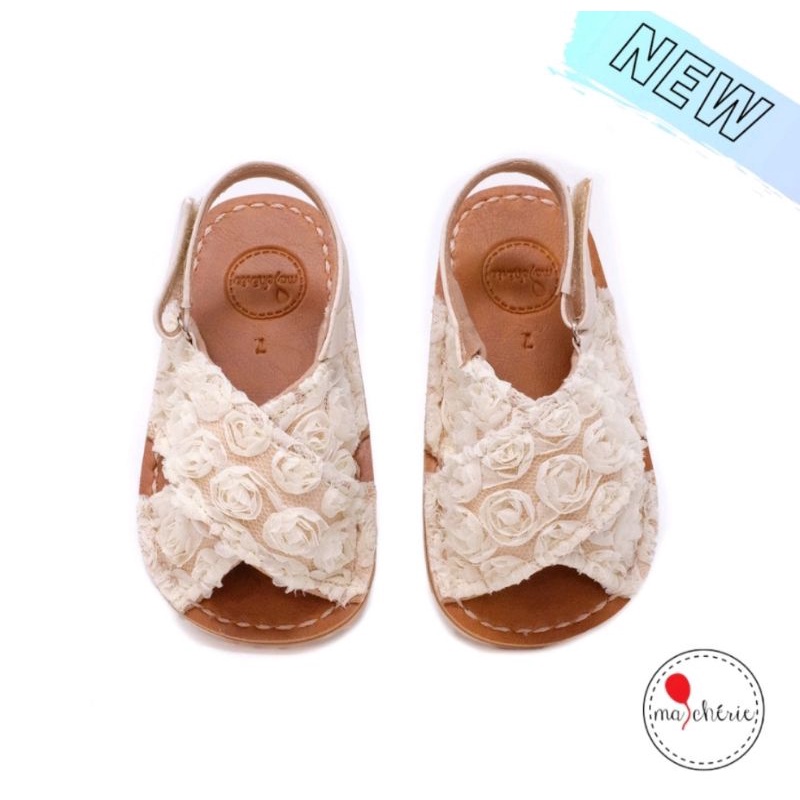 Sakha ivory sepatu sandal Macherie baby