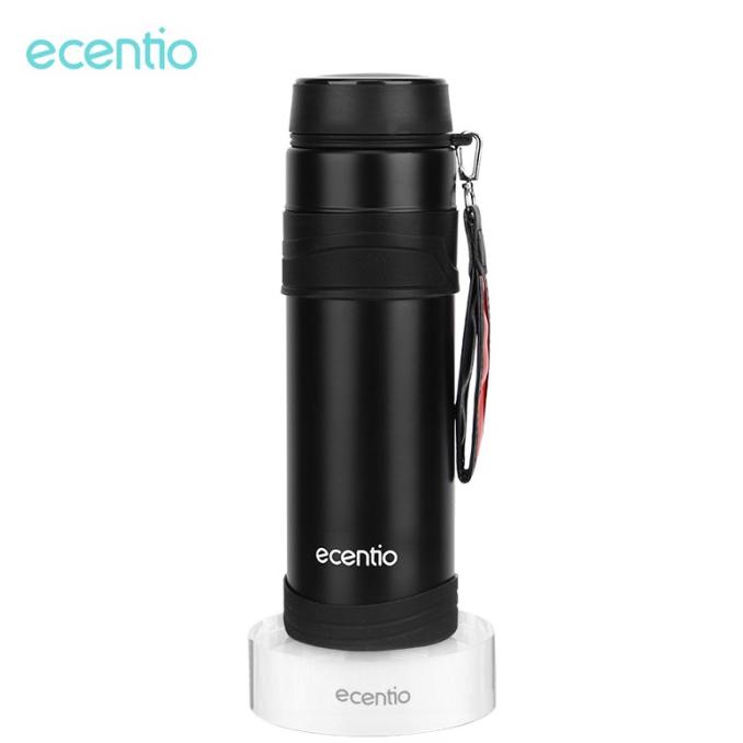 ecentio 1000ml Botol Minum Termos Termos air panas tumbler 304