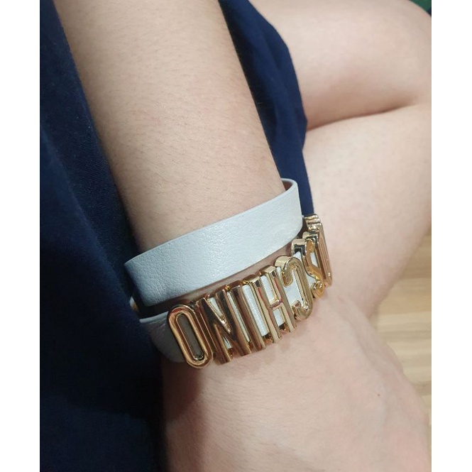 Gelang Kulit Branded Band Premium Quality Gelang tangan Kulit Fashion import branded band G667