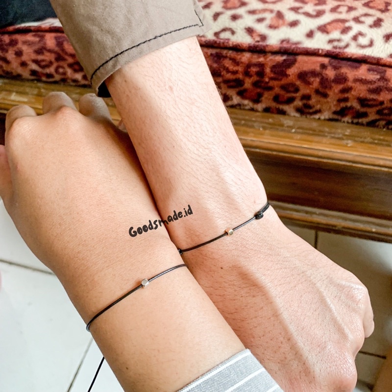 GELANG TALI DADU SILVER/GOLD