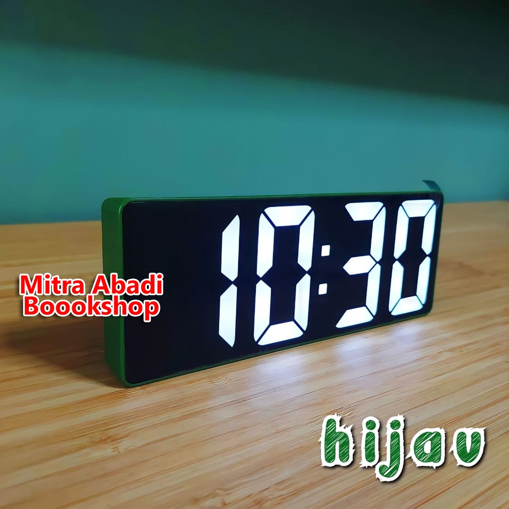 Jam Meja LED Digital / Digital LED Clock Tipe JX012 STYLISH