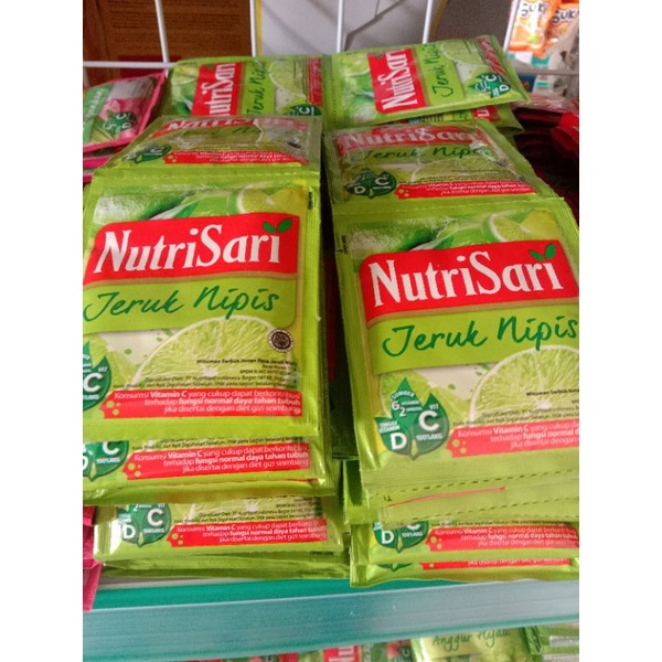 Minuman Sachet Nutrisari / Nutrisari Renceng / Varian Rasa Sesuai Stok Ready