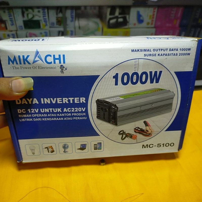 inverter 1000w mikachi 12v ke 220v