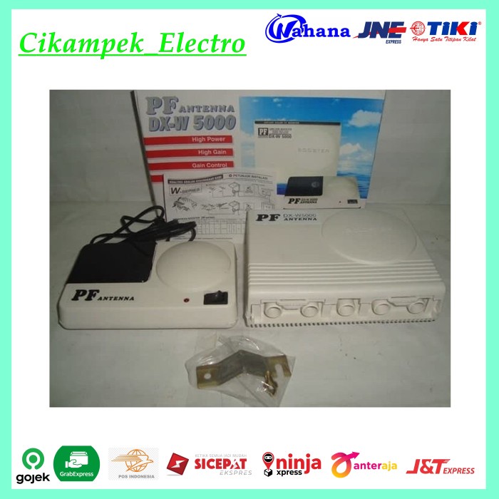 Booster Antena TV / Penguat Sinyal TV PF DX-W5000