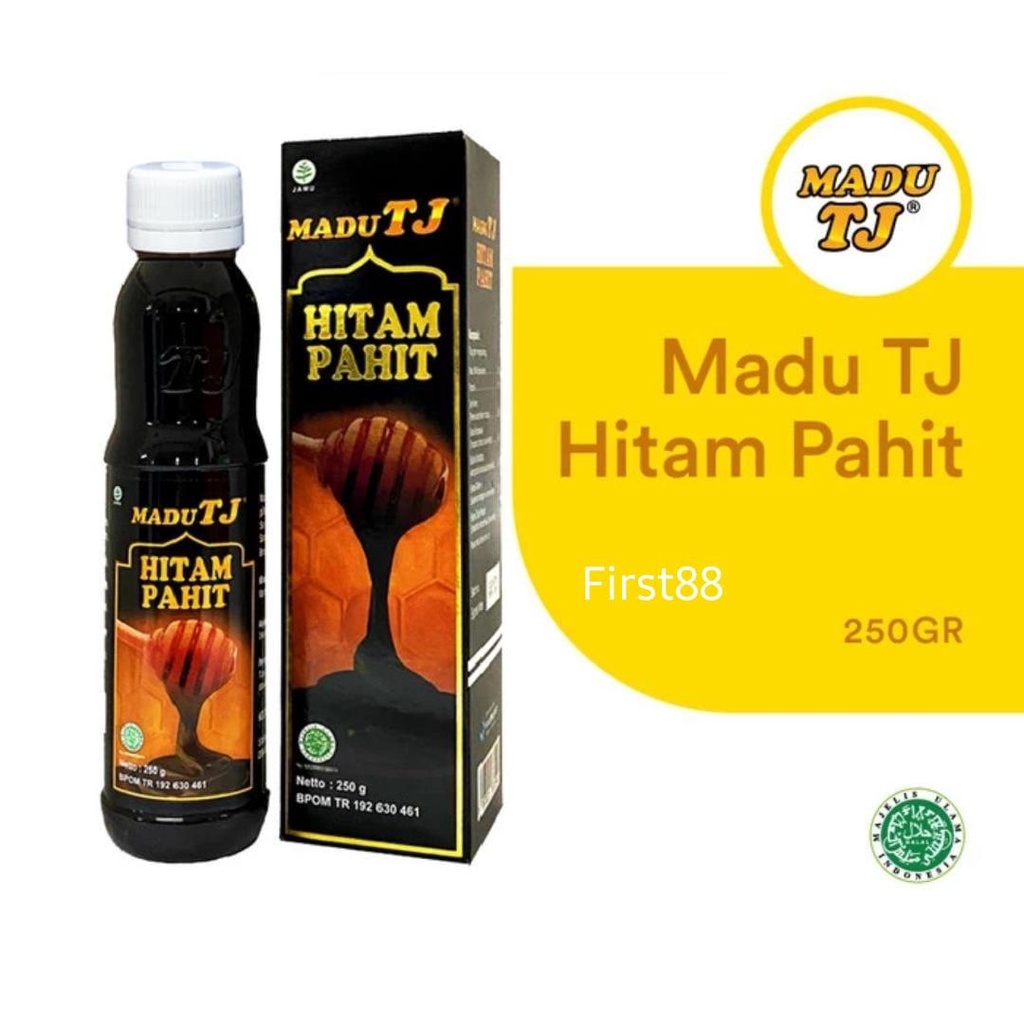 Tresno Joyo Madu TJ Hitam Pahit 250gr