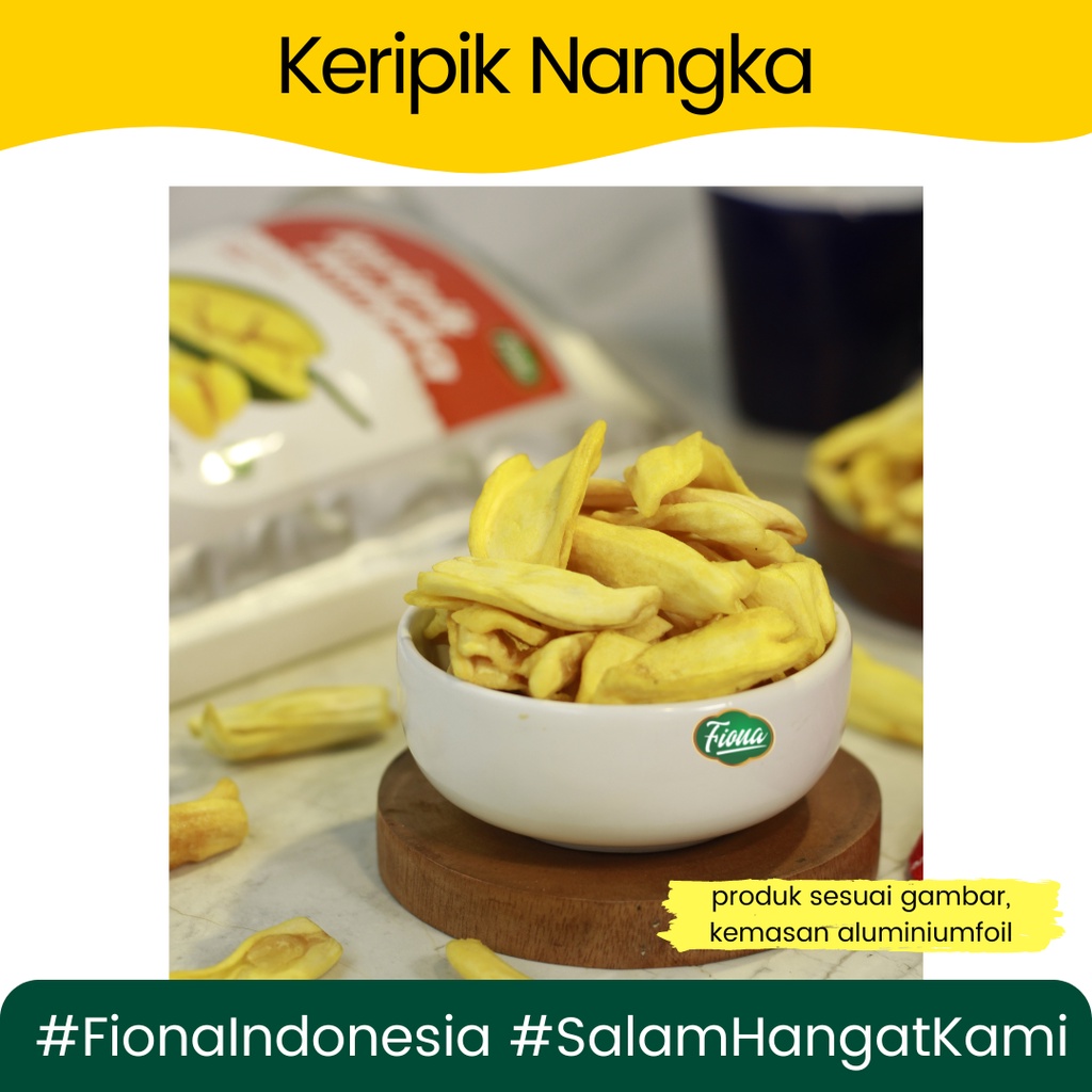 Jual Fiona Keripik Kripik Nangka 100 Gram Khas Kota Malang Garansi