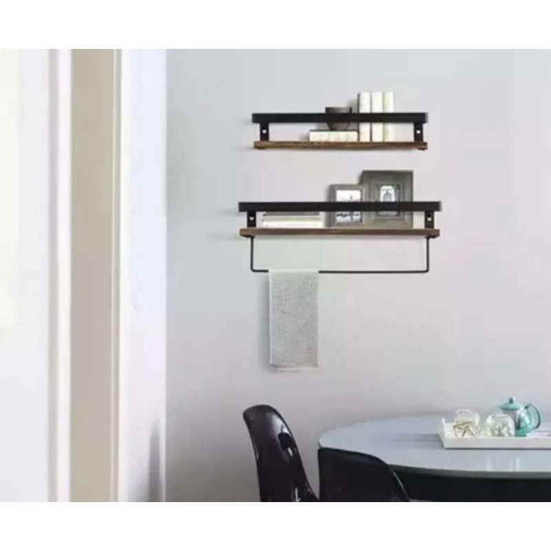 rak dinding minimalis dapur