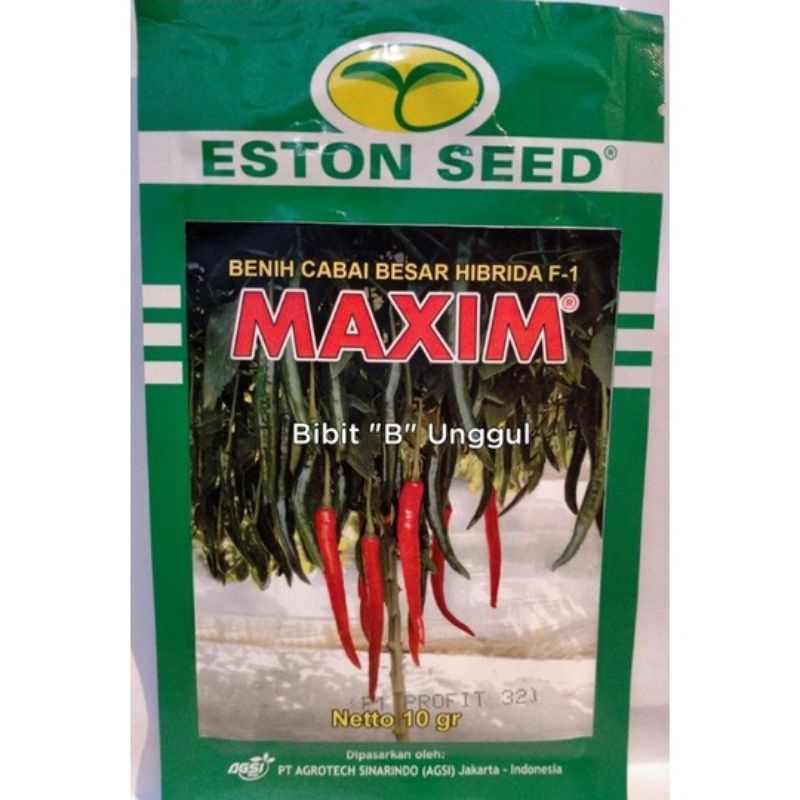 Benih Cabe Besar F1 Maxim (F1 Profit 32) 10 gram