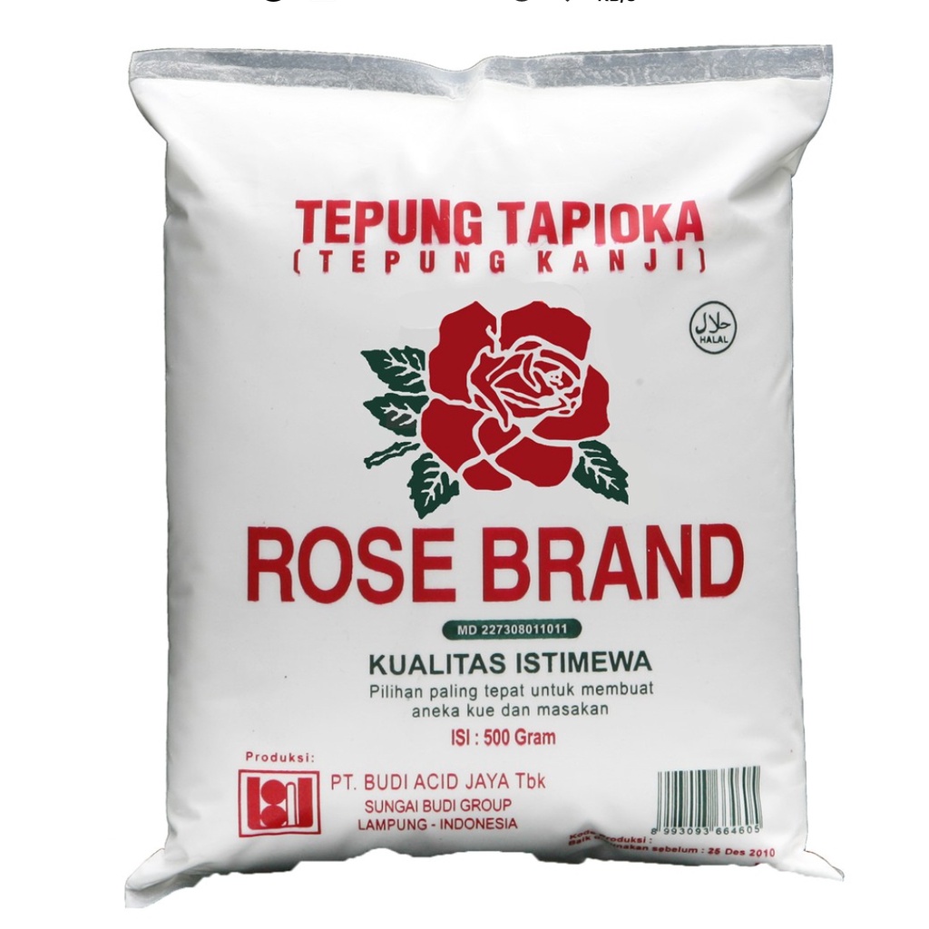 

TEPUNG KANJI TAPIOKA ROSEBRAND 500 gram