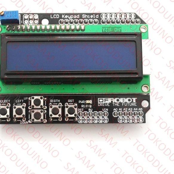 ARDUINO LCD KEYPAD SHIELD - LCD SHIELD 16x2