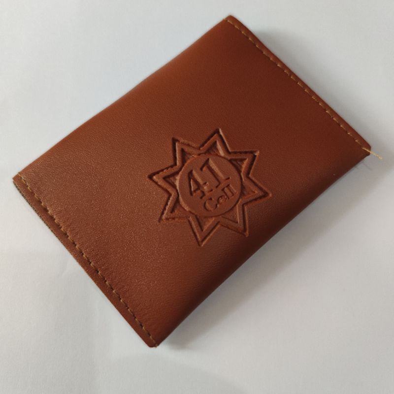 Souvenir Dompet Kartu Pesta Pernikahan Emboss