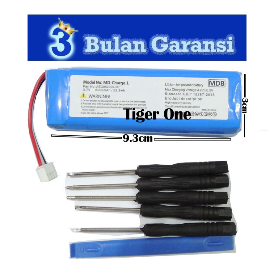 MDB Baterai Speaker JBL Charge 1 AEC982999-2P