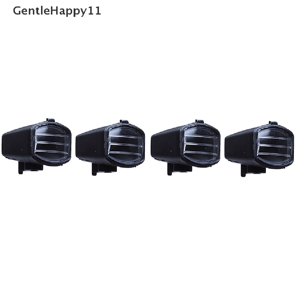 Gentlehappy 4Pcs Kap Lampu Sorot led Atap Cahaya Untuk1Per10 rc crawler Mobil axial scx10 id