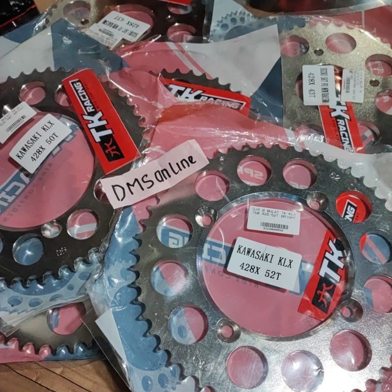 Gear Klx 428-50 428-52 Tk Racing, Grar Chrome TK Racing Klx 428-52 50