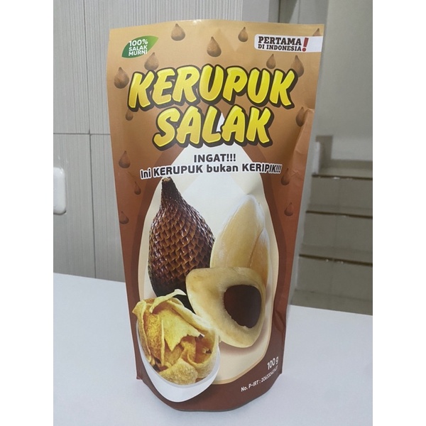 

kerupuk salak bukan keripik salak