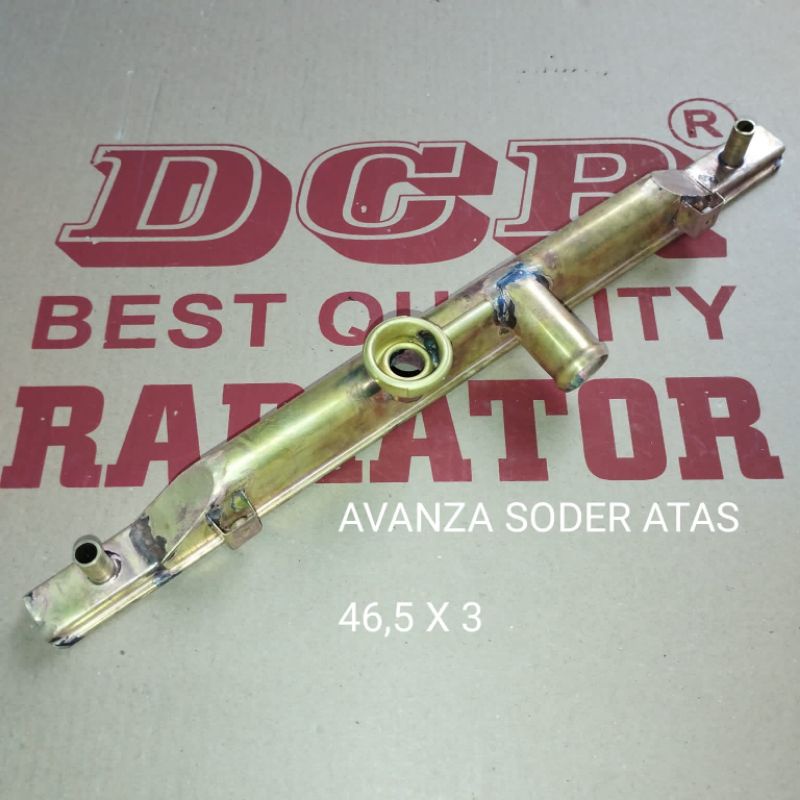 ( COD ) UPPER TANK TOYOTA AVANZA XENIA SODER TANGKI RADIATOR KUNINGAN ATAS