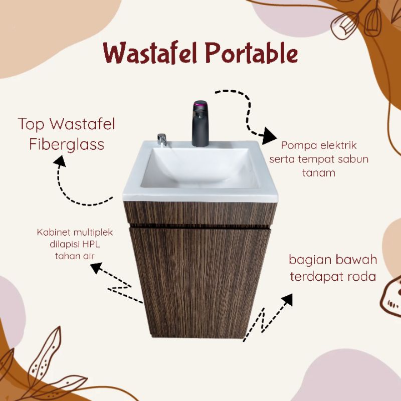 Wastafel portable / Wastafel portable cuci tangan / Wastafel cuci tangan