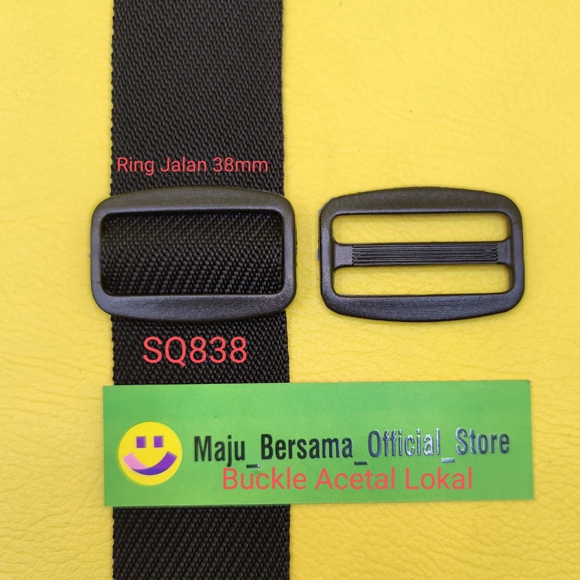 Buckle Acetal Lokal - Ring Jalan &amp; Ring Kotak ( 38 / 50 ) SK1