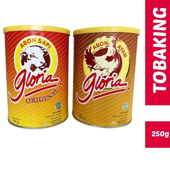 

Abon Sapi Ayam Gloria 250gr Abon Kaleng