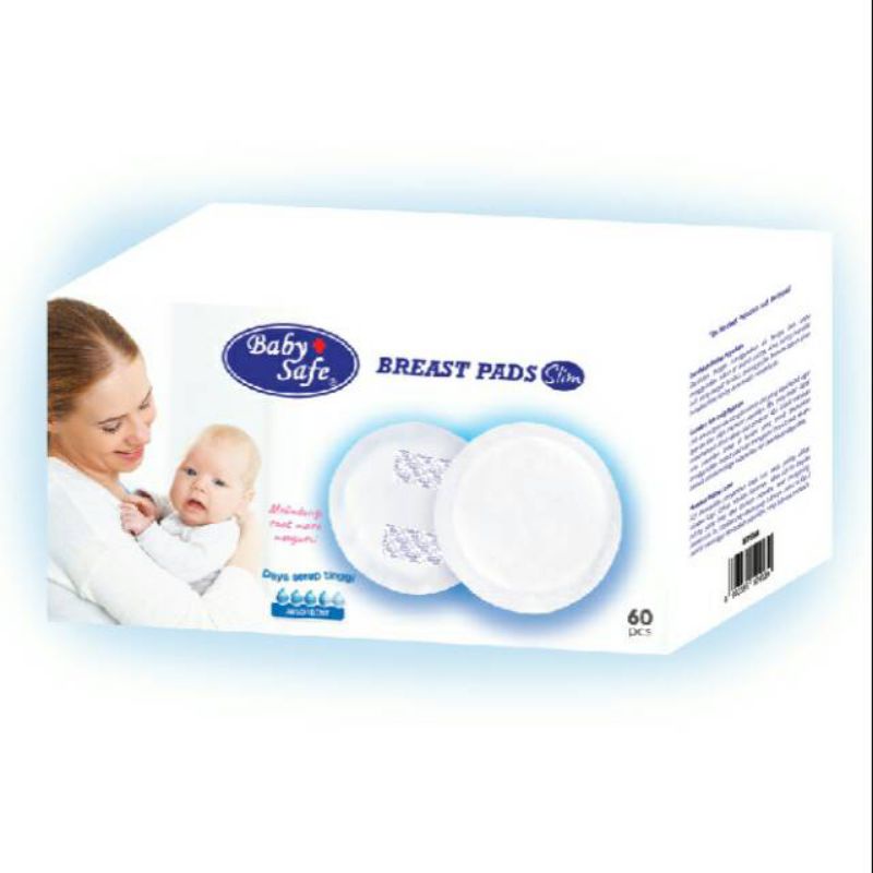 Babysafe Breast Pads isi 60 pcs BPS60/ Penyerap ASI