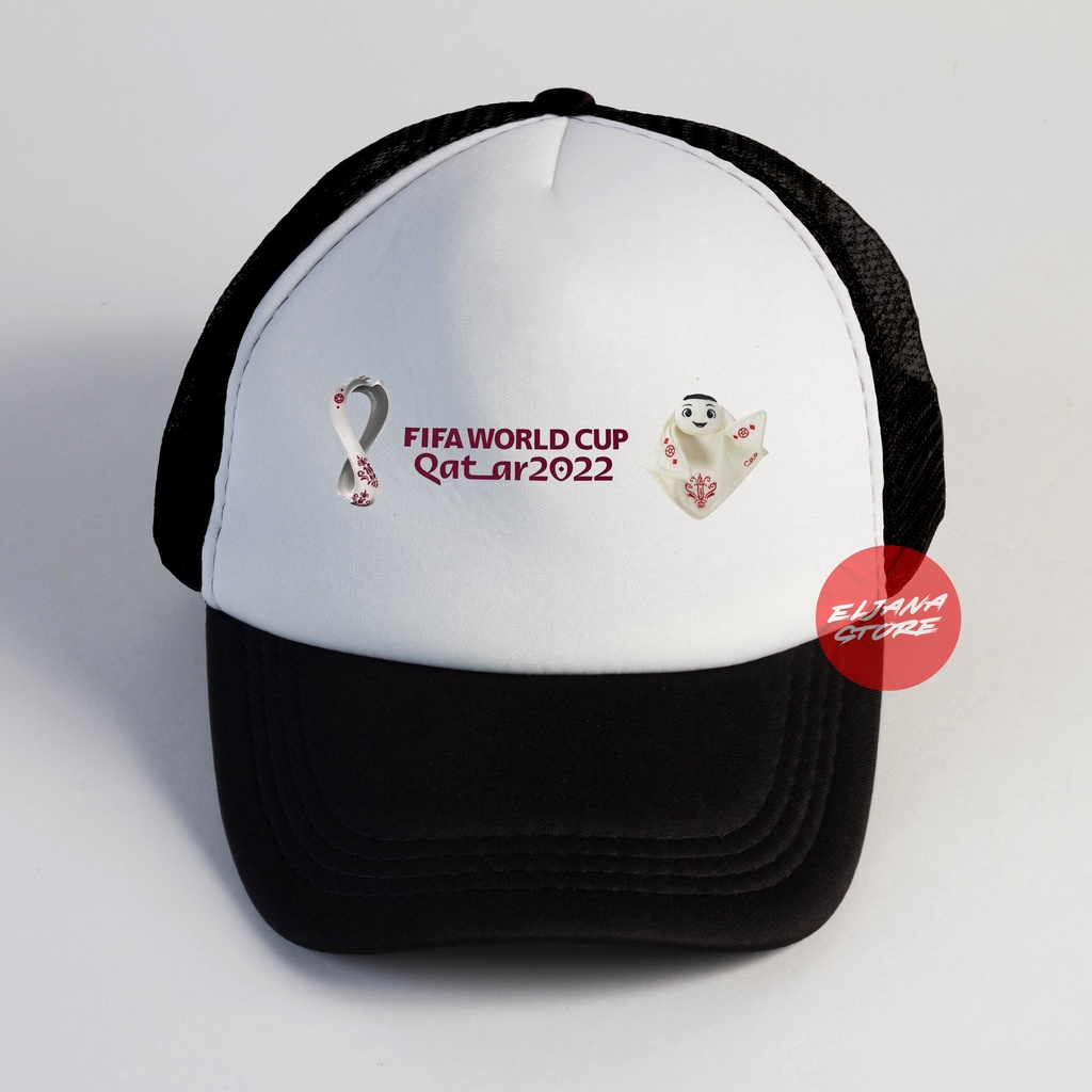 Topi Trucker World Cup 2022 | World cup Qatar 2022 | Piala Dunia Qatar