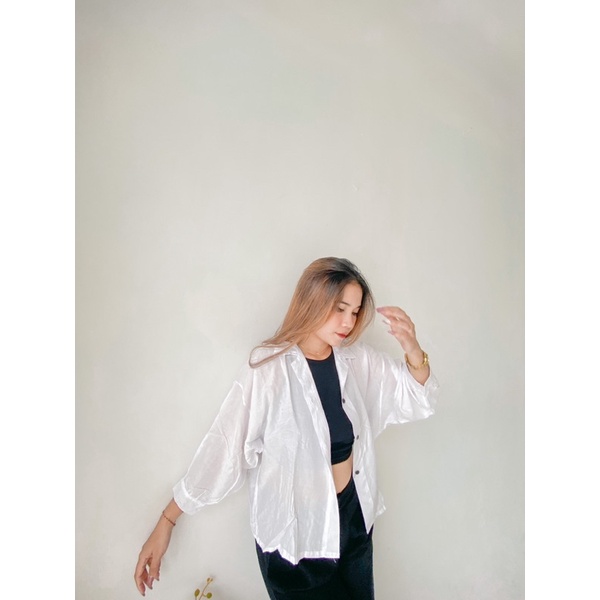 KEMEJA BATWING JUMBO OVERSIZE