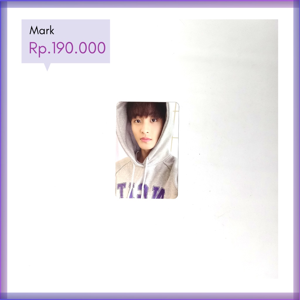 READY OFFICIAL PHOTOCARD PC NCT 127 NCIT JISUNG CHENLE JENO JAEMIN RENJUN MARK HAECHAN