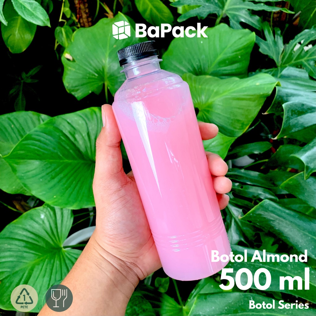 

PREMIUM STOCK !!! BOTOL ALMOND 500 ml (SN)