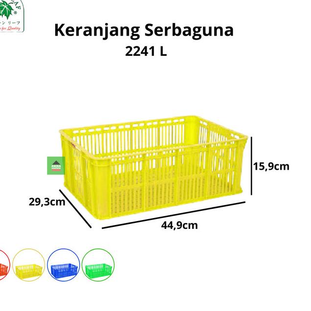 

Green Leaf Container Keranjang Industri 2241 L - Kuning